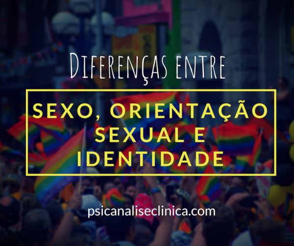 Diferenças entre Sexo orientação sexual e identidade de gênero