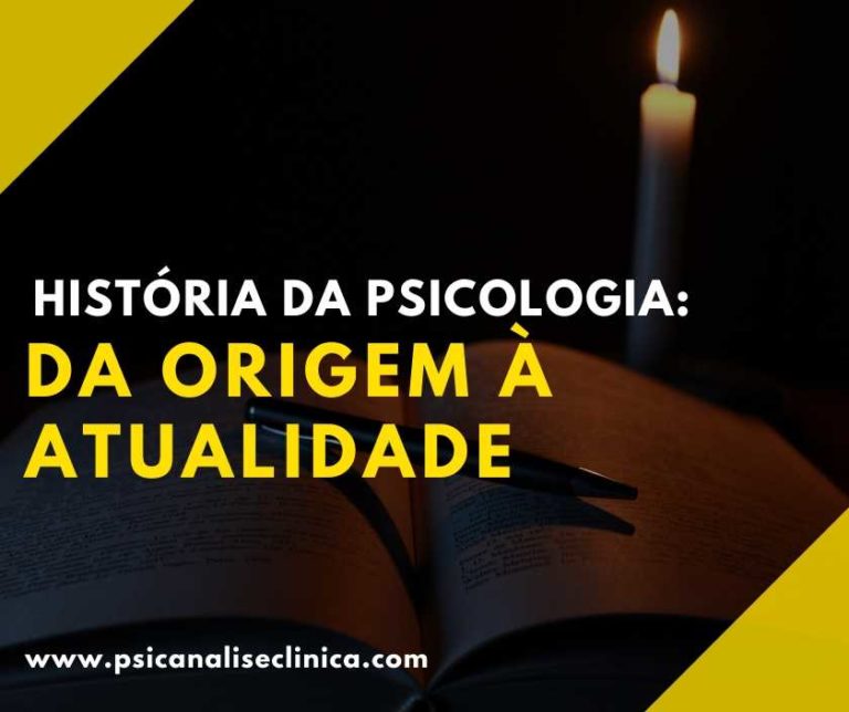 História Da Psicologia: Da Origem à Atualidade - Psicanálise Clínica