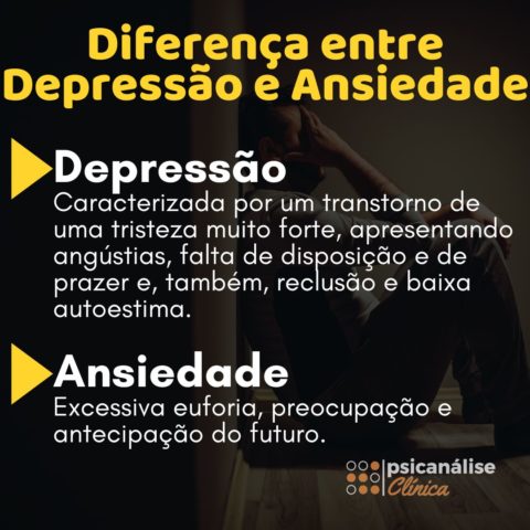 Qual A Diferença Entre Depressão E Ansiedade - Psicanálise Clínica