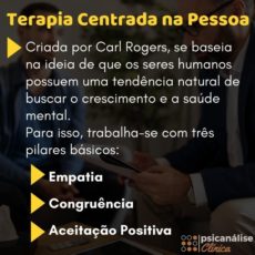 Terapia Centrada Na Pessoa - Psicanálise Clínica