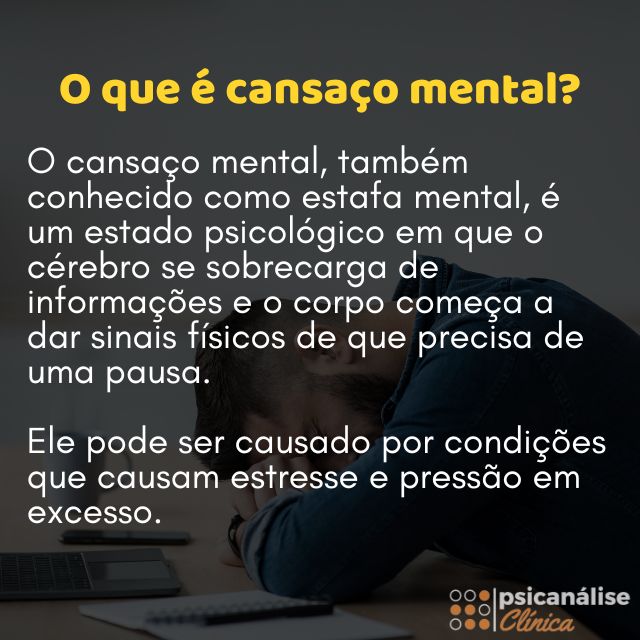 o que é cansaço mental